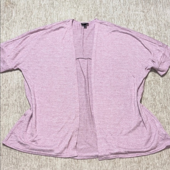 torrid Sweaters - Torrid 3x 22/24 lavender heathered knit cardigan lightweight short sleeve